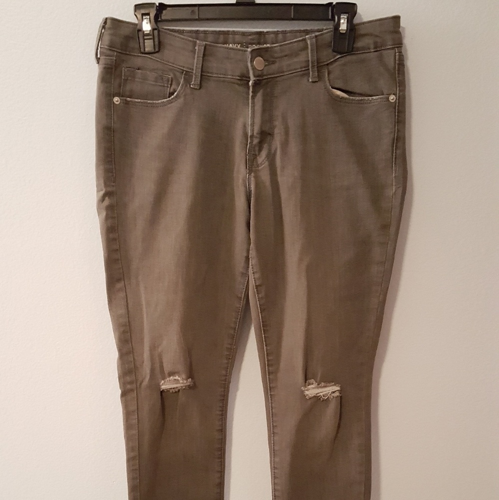 Gray Skinny Jeans